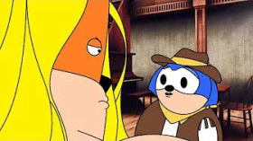 What If Bartleby And His Boyfriend Sonic The Hedgehog Were Cowboys? by Tamers12345
