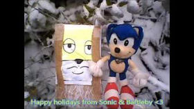 Sonic and Bartleby Would Like To Wish You A Happy Holidays by Tamers12345
