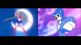 Sailor Moon + Sonic Underground - Side by Side Comparison by Tamers12345