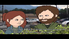 The Last Of Us Joel And Ellie Go To taco Bell by Tamers12345